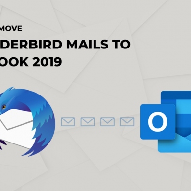 How to move Thunderbird-mails to Outlook-2019